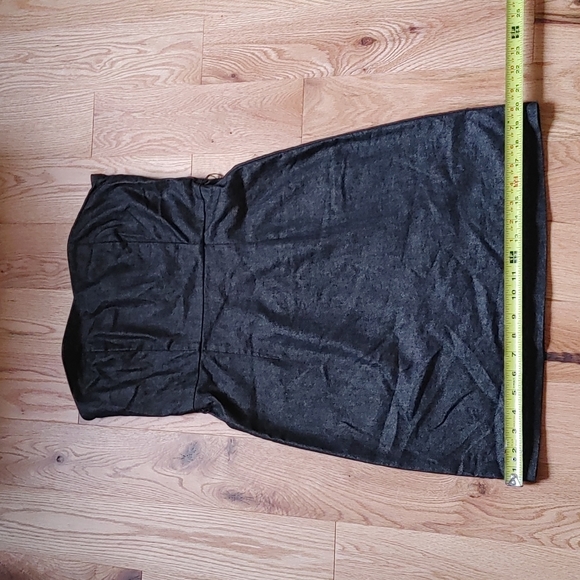 Gap. Black. Small. Strapless Dress. - Picture 7 of 8
